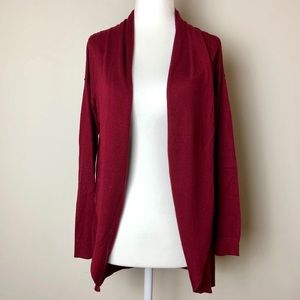 Worthington Open Front Cardigan